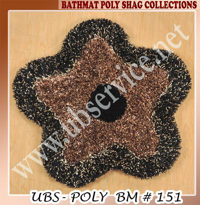 Manufacturers Exporters and Wholesale Suppliers of Daisy Polyster Shaped Bathmat Panipat Haryana